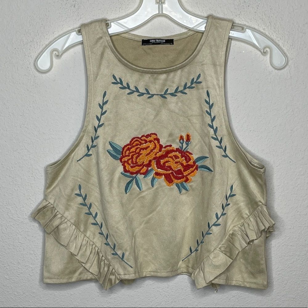 Zara Embroidered Top - Picture 6 of 8